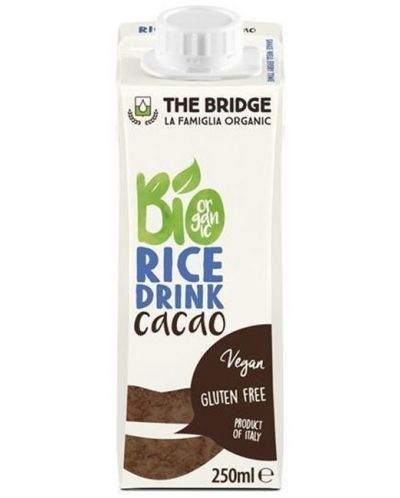 Био оризова напитка с какао, 250 ml, The Bridge - 1