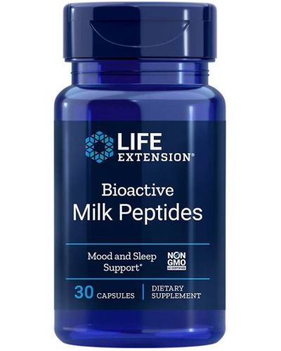 Bioactive Milk Peptides, 150 mg, 30 капсули, Life Extension - 1