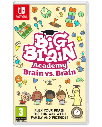 Big Brain Academy: Brain vs. Brain (Nintendo Switch) - 1