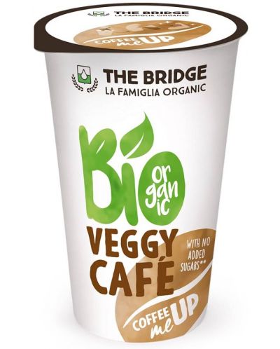 Био напитка Veggy Cafe, с ориз, бадем и кафе, 220 ml, The Bridge - 1