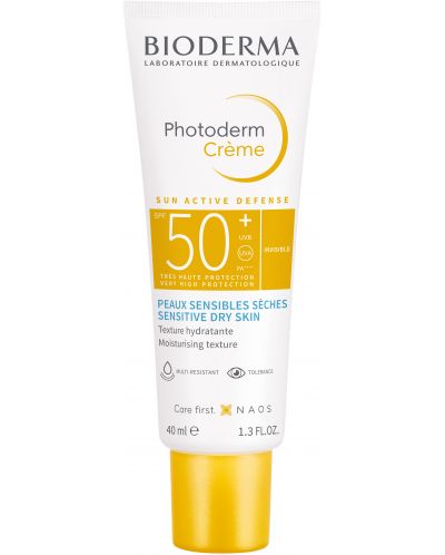 Bioderma Photoderm Слънцезащитен крем, SPF 50+, 40 ml - 1