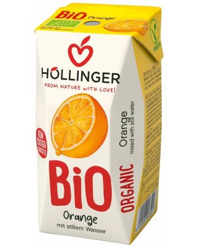Био сок Hollinger - Портокал, 200 ml - 1
