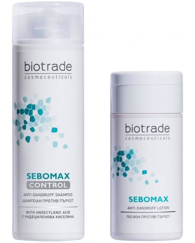 Biotrade Sebomax Рутина против пърхот, 2 части - 1