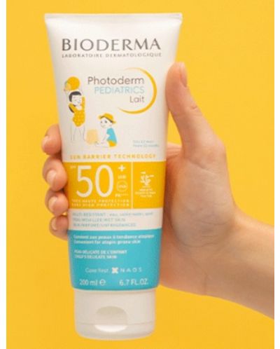 Bioderma Photoderm Слънцезащитно мляко Pediatrics, SPF50+, 100 ml - 6