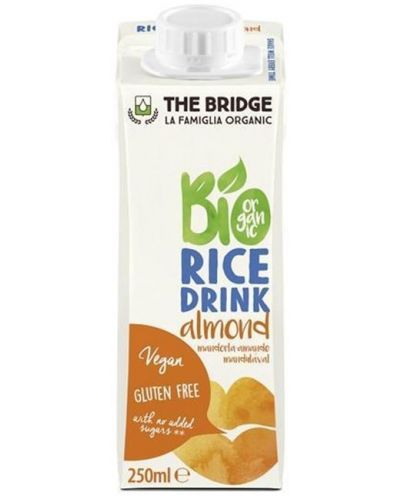 Био оризова напитка с бадеми, 250 ml, The Bridge - 1