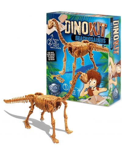 Игрален комплект с динозавър Buki Dinosaurs - Брахиозавър - 1