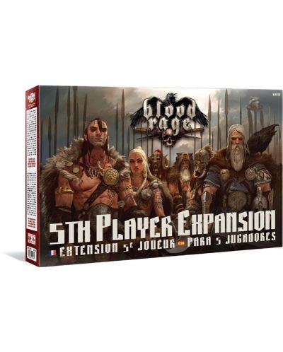 Разширение за настолна игра Blood Rage - 5th Player Expansion