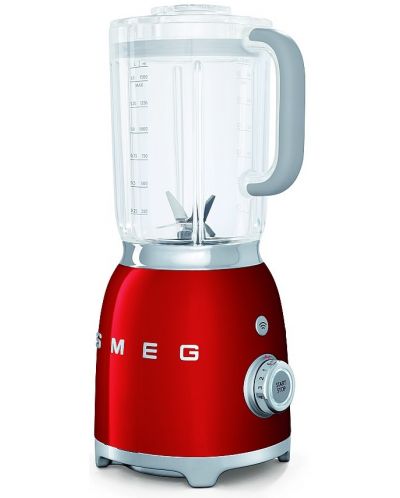 Блендер Smeg - BLF01RDEU, 1.5 l, 4 степени, 800W, червен - 3