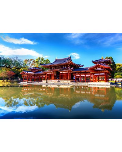 Пъзел Bluebird от 1000 части - Храмът Бьодо-ин, Киото, Япония - 1