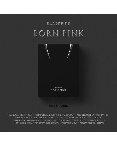 Blackpink - Born Pink, Black Version (CD Box) - 3