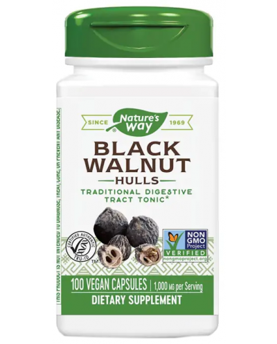 Black Walnut, 100 капсули, Nature's Way - 1