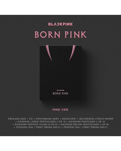 Blackpink - Born Pink, Pink Version (CD Box) - 3