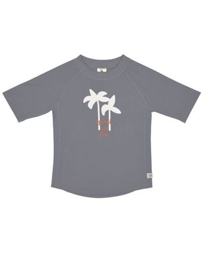 Блуза за плаж Lassig - Splash & Fun, Palms, grey, размер 62/68, 3-6 м - 1