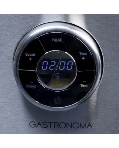 Блендер Gastronoma - 18180001, 3 l, 10 степени, 2000 W, сив/черен - 2