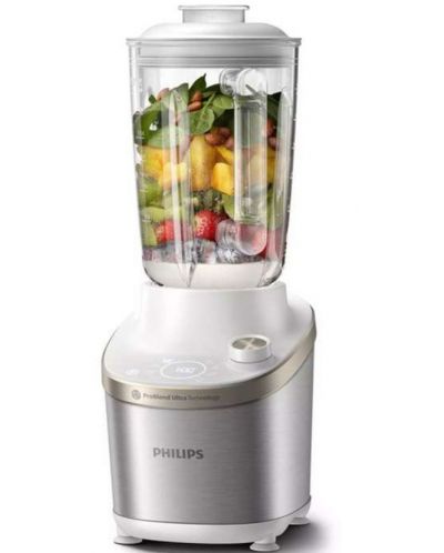 Блендер Philips - HR3760/01, 2 l, 12 степени, сребрист - 2