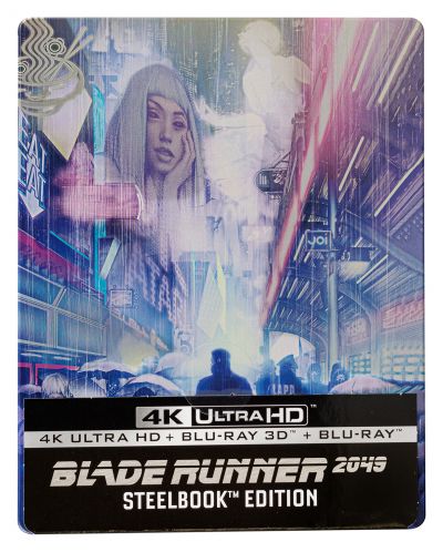 Блейд Рънър 2049, Steelbook (4K UHD+3D+Blu-Ray) - 1