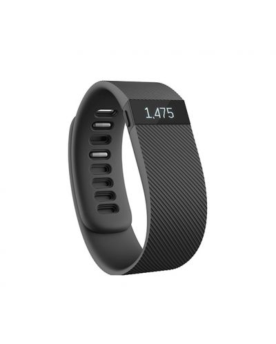 Fitbit Charge, размер L - черна - 1