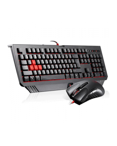 Гейминг комплект A4tech - Bloody Blazing B1500, черни