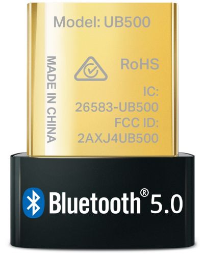 Bluetooth адаптер TP-Link - UB500, черен - 2