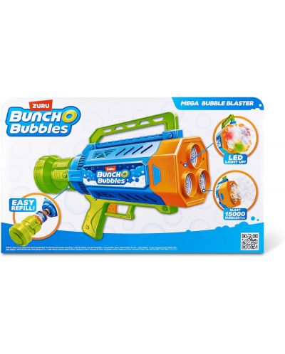 Бластер за сапунени балончета Zuru Bunch O Bubbles - Mega Bubble, Deluxe - 6