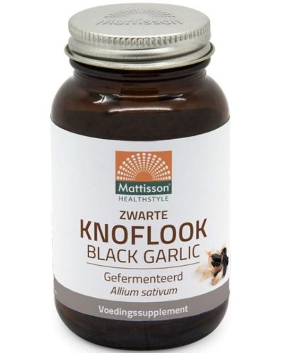 Black Garlic, 250 mg, 60 капсули, Mattisson Healthstyle - 1