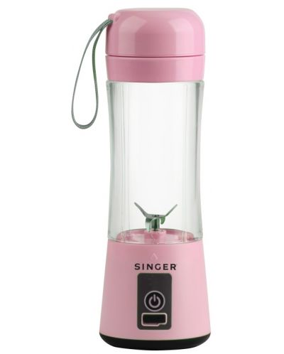 Блендер Singer - Juicy PB138OK, 0.380 l, 1 степен, 100W, розов - 1