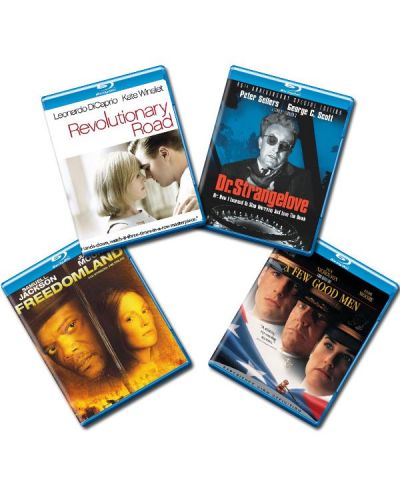 Blu-ray колекция: Д-р Стрейнджлав, Пътят на промените, Фрийдъмленд, Доблестни мъже