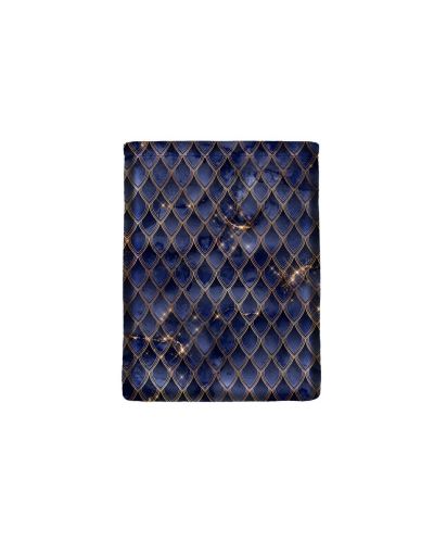 Текстилен джоб за електронна книга With Scent of Books - Dragon treasure, Sapphire Blue - 1