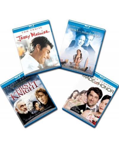 Blu-ray колекция: Джери Магуайър, Шаферът, Петзвезден романс, Първият рицар