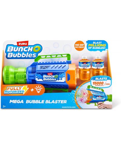 Бластер за сапунени балончета Zuru Bunch O Bubbles - Mega Bubble, Deluxe - 1