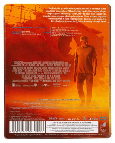 Блейд Рънър 2049, Steelbook (Blu-Ray) - 2