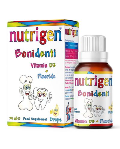Bonidenti Капки за здрави зъби и кости, 25 ml, Nutrigen - 1