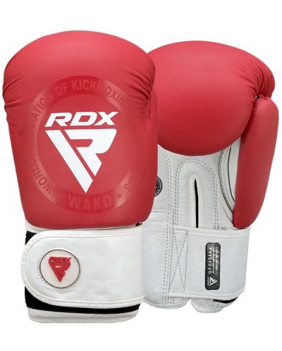 Боксови ръкавици RDX - WAKO , червени/бели - 1
