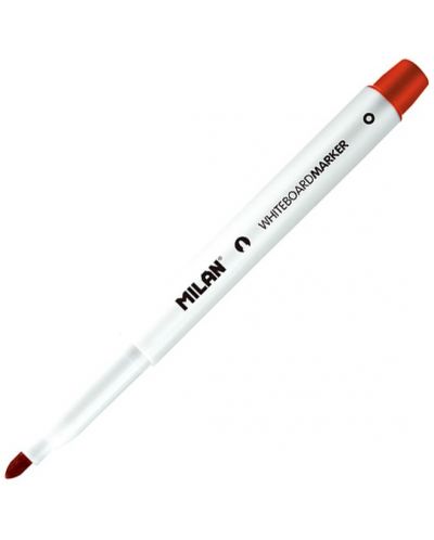 Борд маркер за бяла дъска Milan Fine - Объл, червен - 1