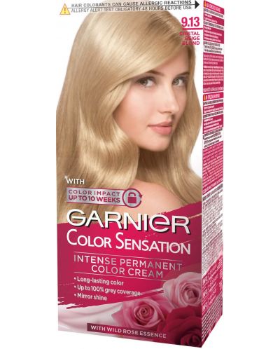 Garnier Color Sensation Боя за коса, Cristal Blonde, 9.13 - 1
