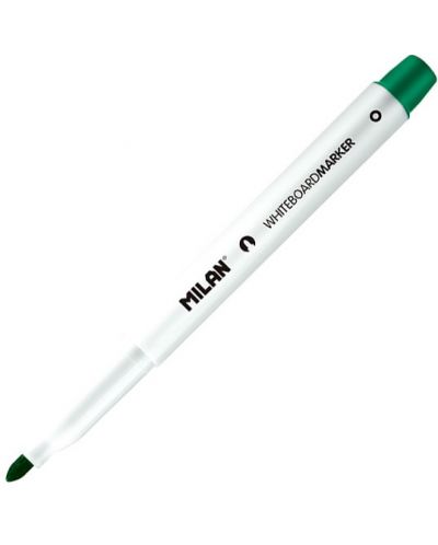 Борд маркер за бяла дъска Milan Fine - Объл, зелен - 1