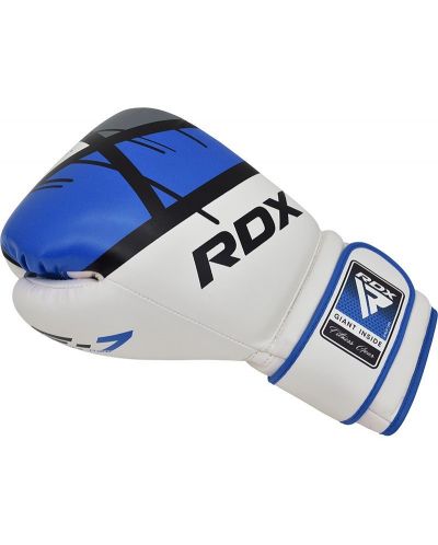 Боксови ръкавици RDX - BGR-F7 , сини/бели - 4