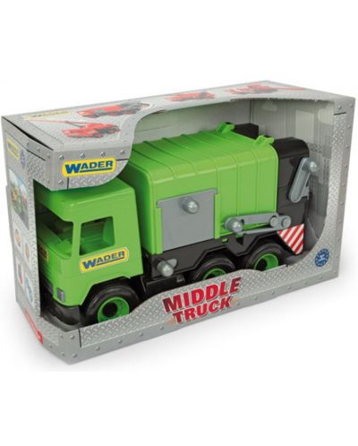 Детска играчка Wader - Боклукчийски камион - 2