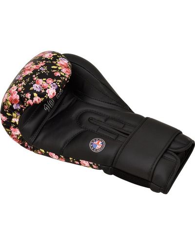 Боксови ръкавици RDX - FL5 Floral , черни - 4