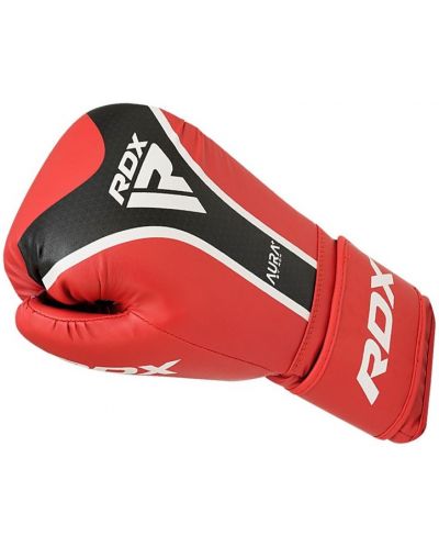 Боксови ръкавици RDX - Aura Plus T-17 , червени/черни - 4