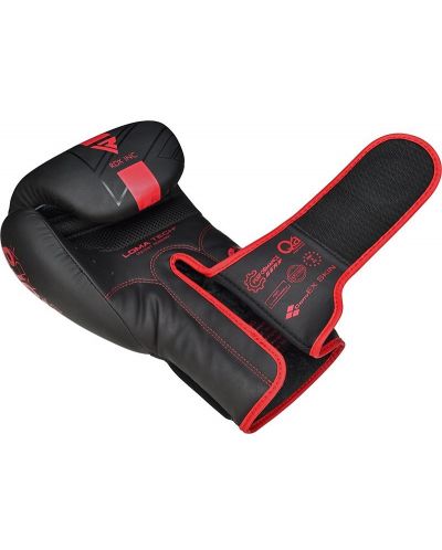 Боксови ръкавици RDX - F6 , черни/червени - 7