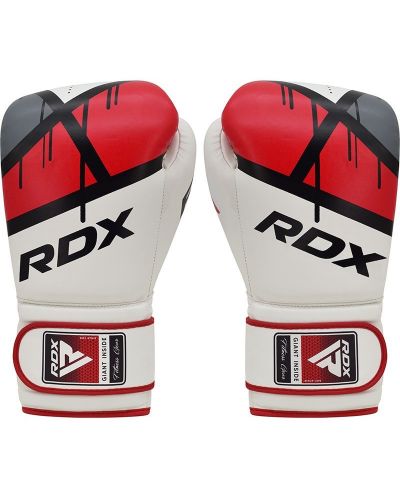 Боксови ръкавици RDX - BGR-F7 , червени/бели - 2