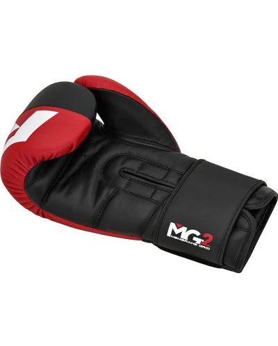 Боксови ръкавици RDX - Rex F4 , черни/червени - 3