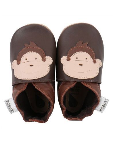 Bobux Бебешки обувки Monkey Chocolate