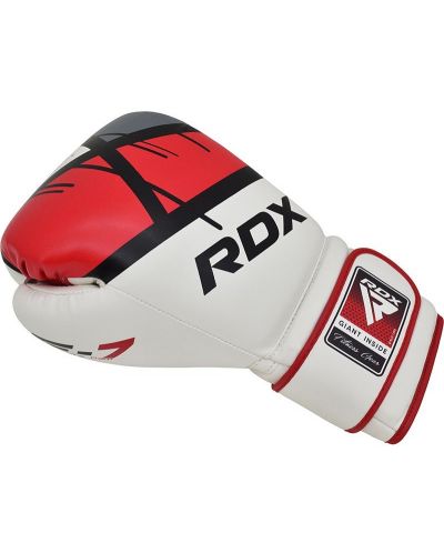 Боксови ръкавици RDX - BGR-F7 , червени/бели - 4