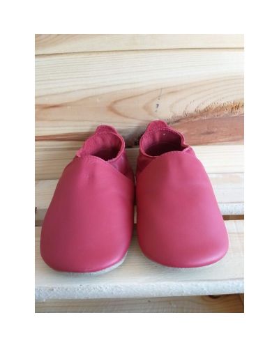 Bobux Бебешки обувки Soft Sole Red simple shoe