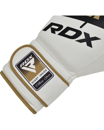 Боксови ръкавици RDX - BGR-F7 , бели/златисти - 5