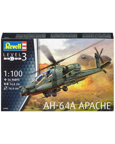 Сглобяем модел Revell - Вертолет Boeing AH-64A Apache (04985) - 1