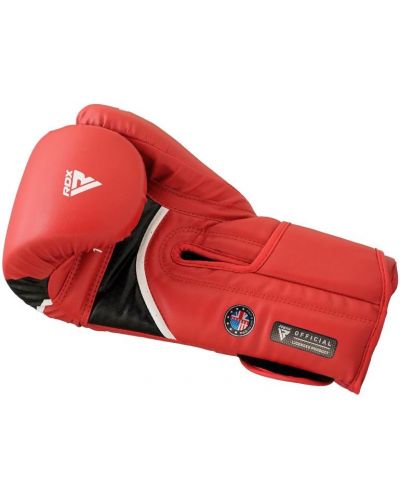 Боксови ръкавици RDX - Aura Plus T-17 , червени/черни - 3