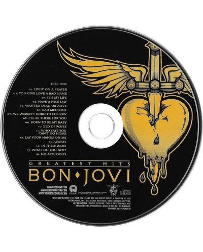 Bon Jovi - Greatest Hits (LV CD) - 2